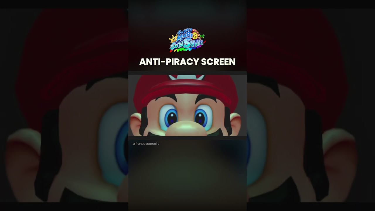 Playing a Pirated Version of Super Mario Sunshine? 