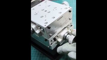 KOHZU Goniometer operation video demonstration