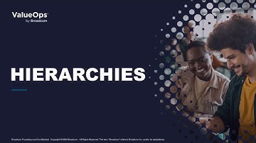 Clarity 16.3.x -  Working with Hierarchies