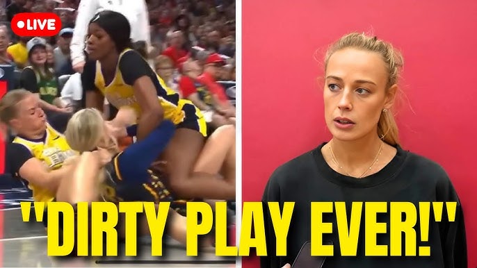 Sophie Cunningham BREAKS SILENCE After LA Sparks DIRTY PLAY vs Indiana Fever! Caitlin Clark OUT - YouTube