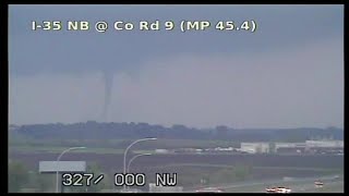 Traffic cams captures funnel cloud near Owatonna, Minn. | FOX 9 KMSP