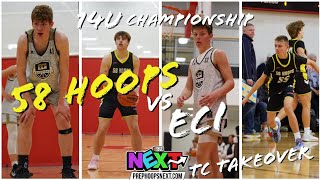 14U Champ Game Highlights: 58 Hoops vs ECI Prep Hoops Next TC Takeover 2024