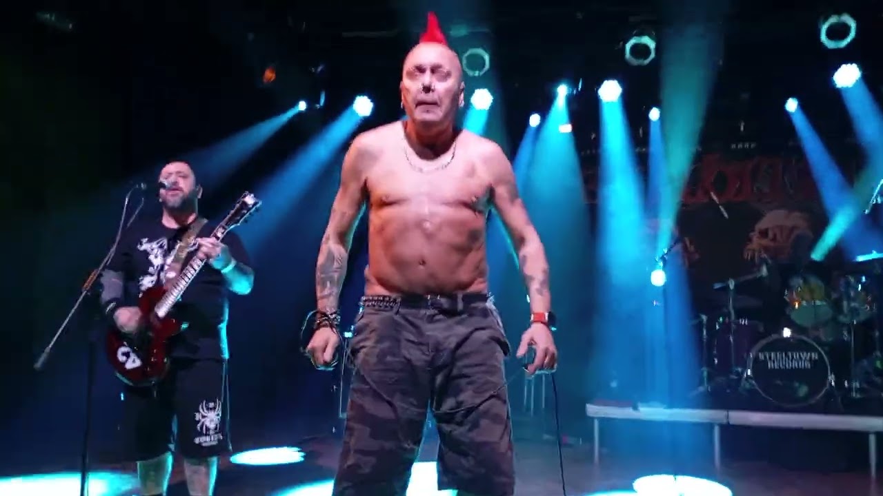 THE EXPLOITED 9.1.2025 CZ Pardubice klub ABC part 1