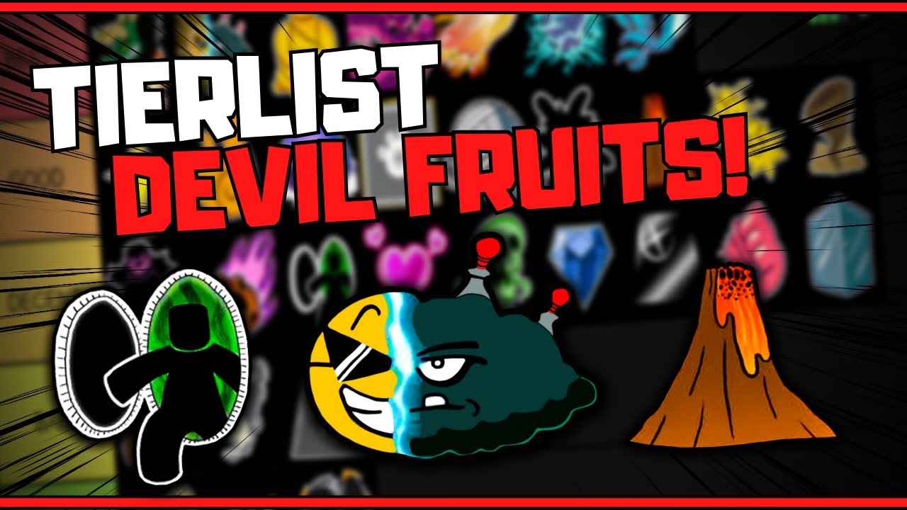 The BEST Devil Fruit Tier List! Ranking Every Devil Fruit in Blox Fruits  (Update 13) 