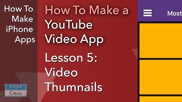 How To Make a YouTube Video App - Ep 05 - Video Thumbnails
