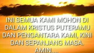 DOA INDULGENSI UNTUK ARWAH