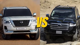 2022 nissan patrol vs 2022 land cruiser