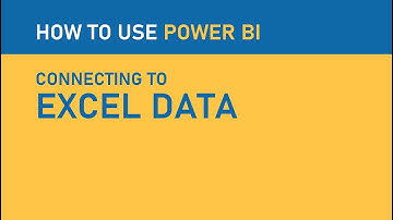 How to connect to Excel Data with Power BI