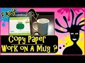 CAN YOU SUBLIMATE MUGS USING COPY PAPER? Sublimation Printing Hacks. Will Multipurpose paper work?