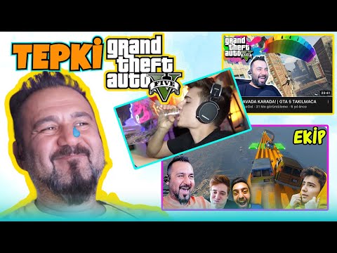 NE GÜZEL GÜNLERDİ BE! ESKİ EKİP GTA 5 VİDEOLARINI İZLİYORUM