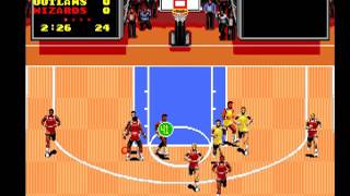 TV Sports Basketball - TurboGrafx 16 [MESS] [shortplay]