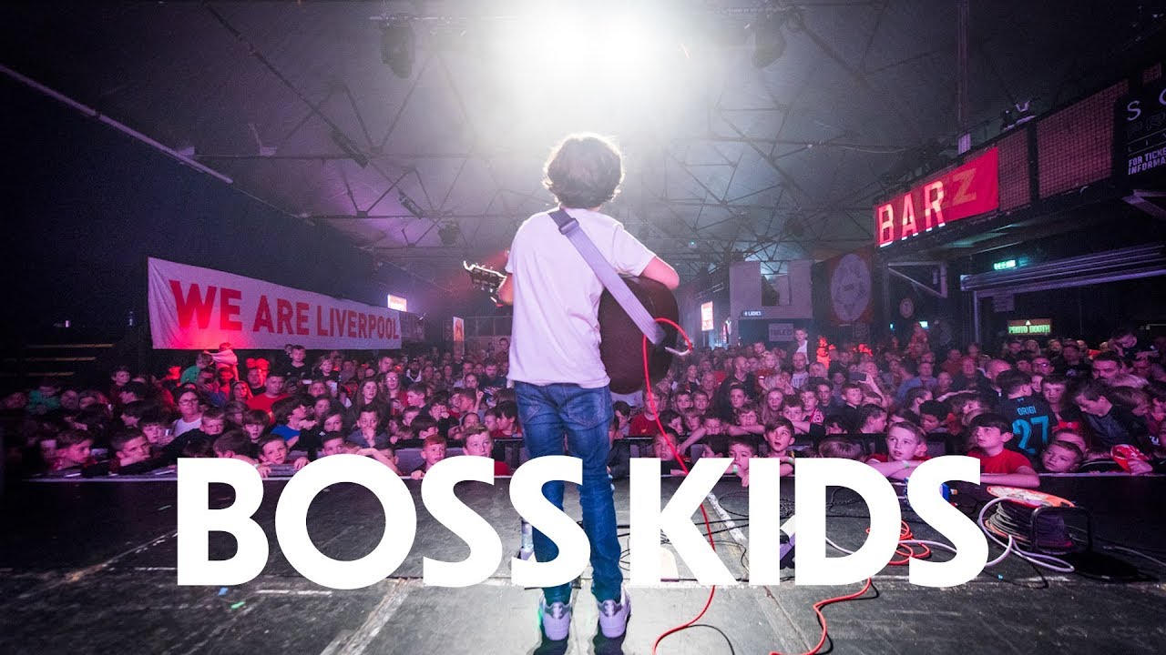 1,000 kids sing the Divock Origi song & Allez Allez Allez | BOSS KIDS