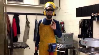 Hand Grinder Safety 6 - Body, Material and Cord Positioning For Safe Grinding