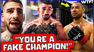 Ilia Topuria Clashes With Carlos Ulberg Youre A Fake Champion, Altercation W Morales And Garry