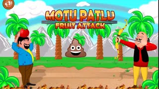 #Motu patlu fruits attack'android mobile game iOS gameplay 😍 screenshot 5