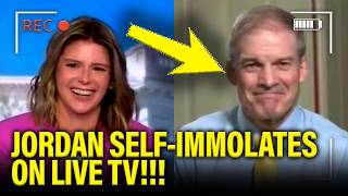 Jim Jordan SELF IMMOLATES on LIVE TV as REPORTER MOCKS HIM!!