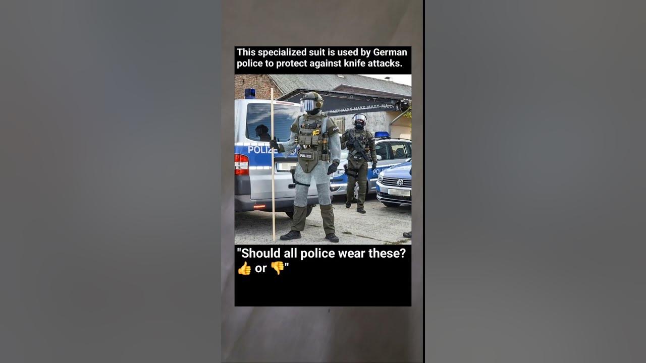 Germany's Unstoppable Police Suit vs. Knives (Real Tests Shown)