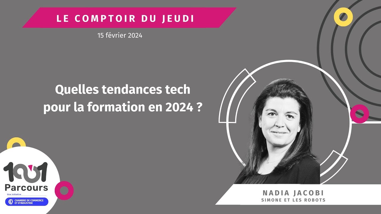 Quelle tendances tech pour la formation en 2024 ? - YouTube