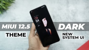 Miui 12.5 Dark Amoled Theme For Any Xiaomi Device | New System Ui & Control Center | Miui Themes