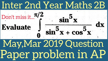 problem on integration@maths naresh eclass