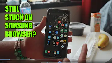 How do I change the default Web page on my Samsung?
