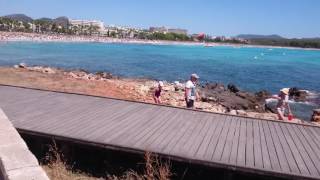 Mallorca 2016 - walk around the sea - from S'illot to Sa Coma beach 1080p