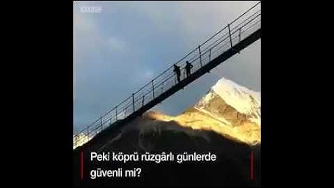 İşte dünyanın en uzun asma köprüsü