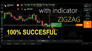 ZIGZAG Indicator - 100% succsesful iq option strategy 2021
