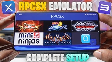 RPCSX Emulator Android Full Setup & Best Settings🔥| Play PS3 Games on Android!
