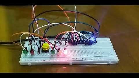 Bài 4: Điều khiển đèn giao thông có người đi bộ