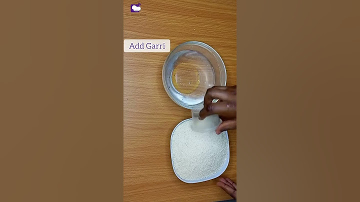 2 Ways to make Eba. Method 1. Second method is coming soon. #new #shorts #eba #nigeria
