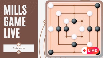 LIVE Now: Mills Game Showdown | Play, Chat & Win! | Nine Men’s Morris 2025