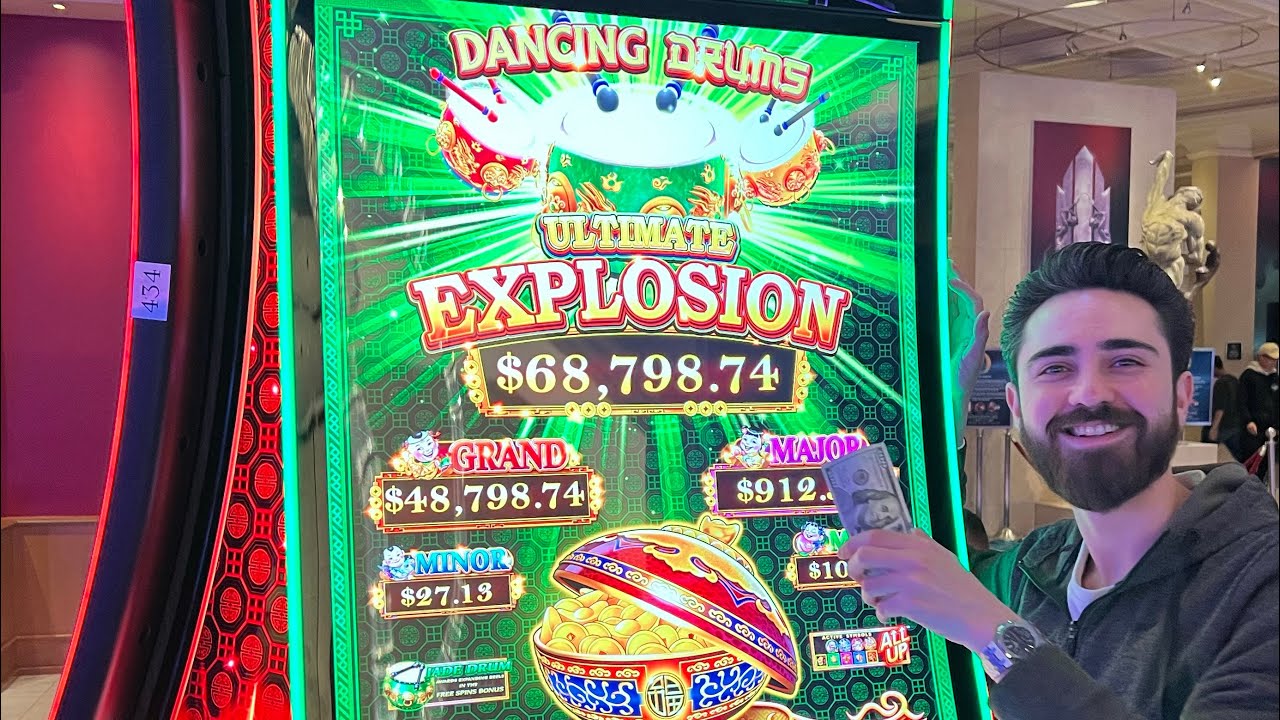Explosion Slot Machine The NEW Dancing Drums Ultimate Explosion Slot is WILD! - YouTube
