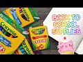 USING ONLY BACK TO SCHOOL SUPPLIES! || Let's Draw CATS! 🐱