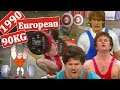 90KG | 1990 | European Weightlifting Championships (Aalborg, Denmark)