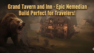 Conan Exiles - Grand Tavern and Inn - Epic Nemedian Build Perfect for Travelers!