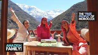 Staying with an AMAZIGH FAMILY in the ATLAS MOUNTAINS 🇲🇦 ! Part 1