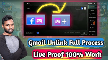How To Unlink Gmail From BGMI New Process 2023 | Gmail Unlink New Process 2023