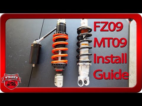 FZ09 MT09 Shock Removal And Installation Guide