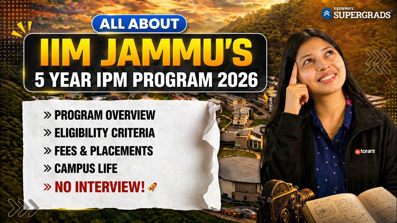 All About IIM Jammu IPM Program 2026-27: Eligibility, Fees, Placements ...