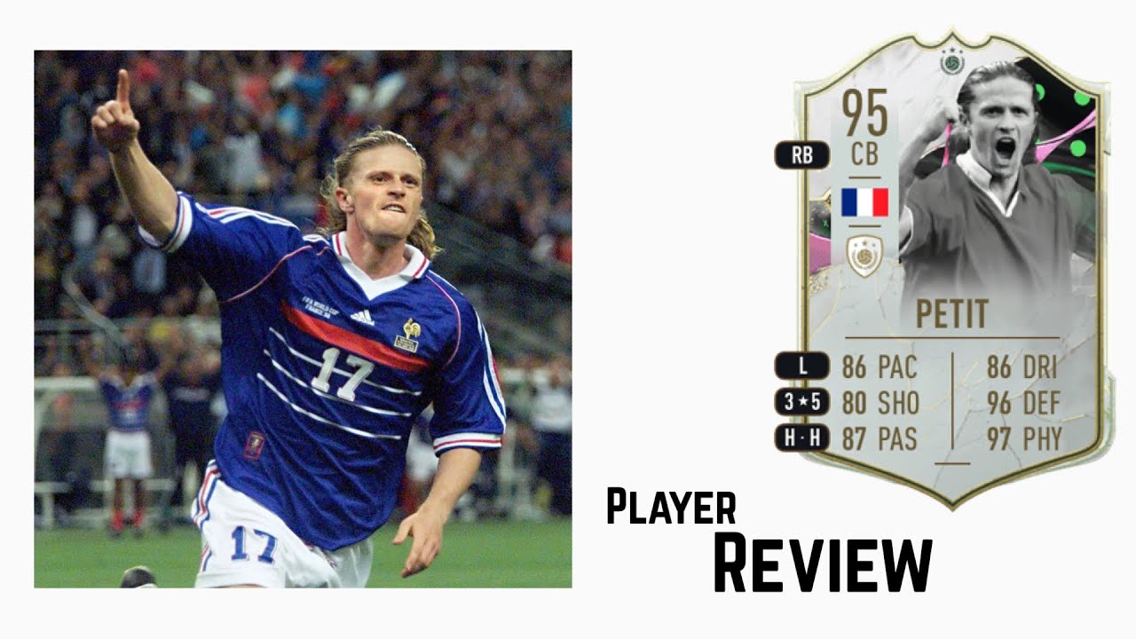 EMMANUEL PETIT SHAPESHIFTER REVIEW - CB VERSION | WORLD CUP WINNER WITH FRANCE IN 1998