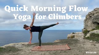 13 min Flow to Boost your Energy | Yoga for Climbers