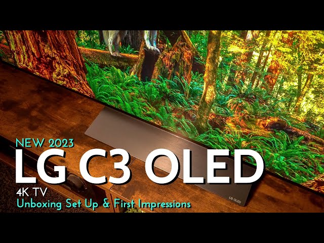 LG - TV OLED 4K 55 139 cm - OLED55C3 evo C3 - 2023 + Support TV