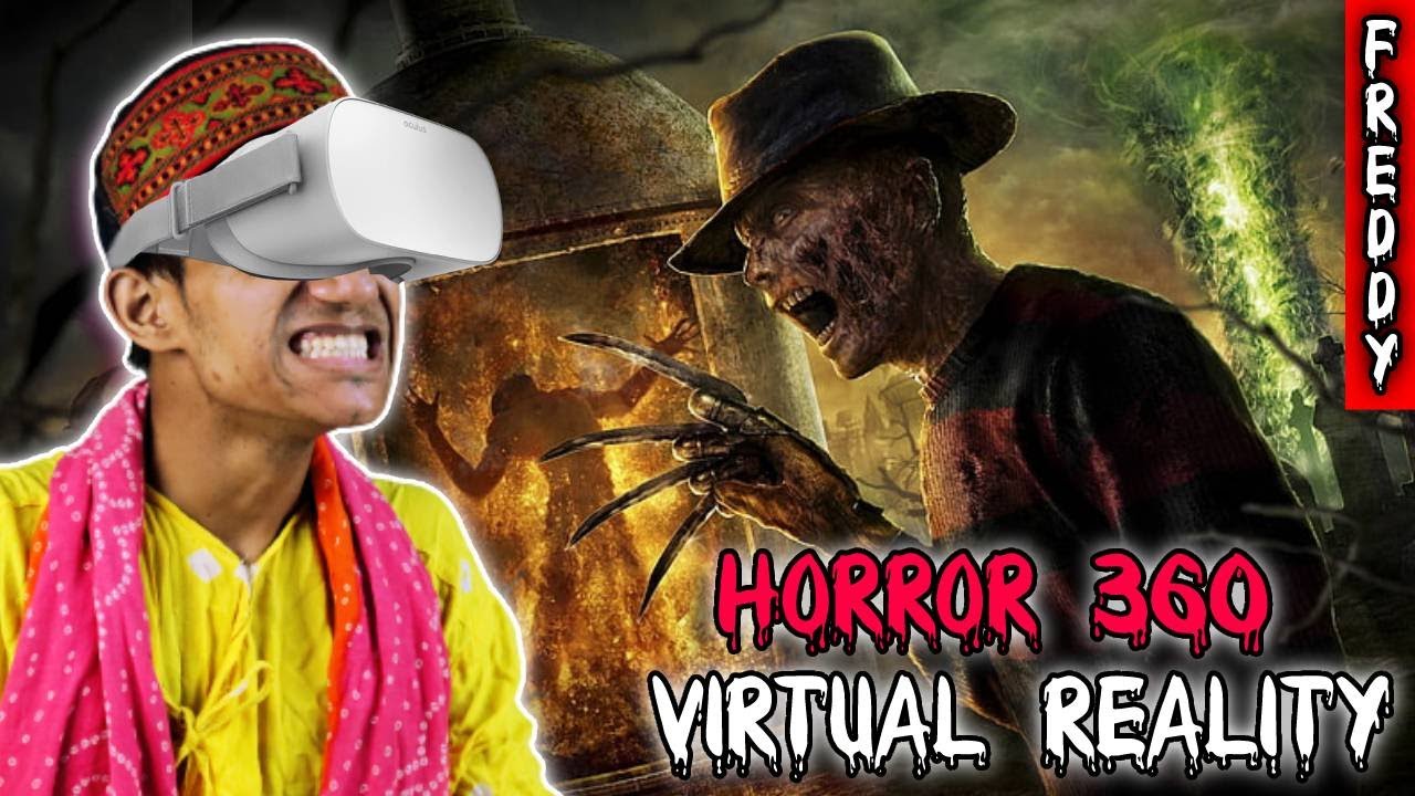 Villagers Try VR Horror ! Tribal People Try Horror 360° Virtual reality