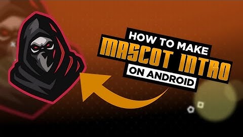 Create A Esport intro On Android | Animated Mascot intro | Kinemaster