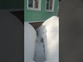 Радуюсь, что не нужно выкладывать снег из траешеи #shorts