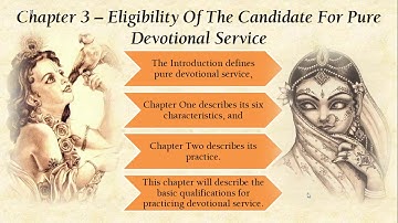 Nectar of Devotion - Chapter 3