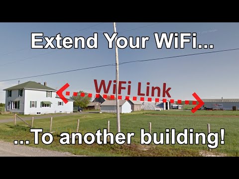 Bridging on a Budget Cheaply extending WiFi to another building by Ben Jeffery