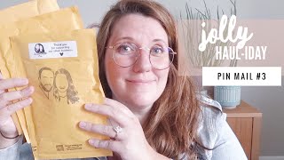 PIN MAIL #3 | New COLLECT RANDOM & eBAY PINS | Disney Pin Collecting! | Jolly HAULiday