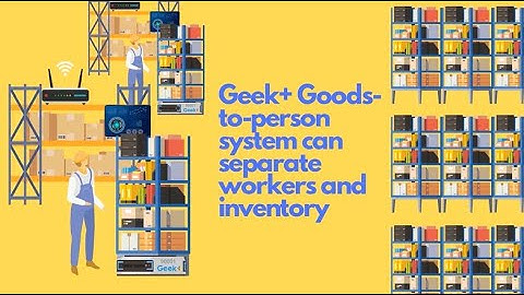 How Geek+ Goods-to-person picking system helps disinfection of inventory?